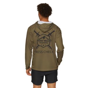 'Press Check' Hooded sun shirt